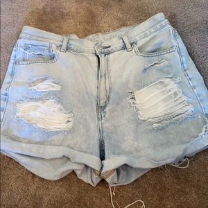 American Eagle Mom Jean Shorts